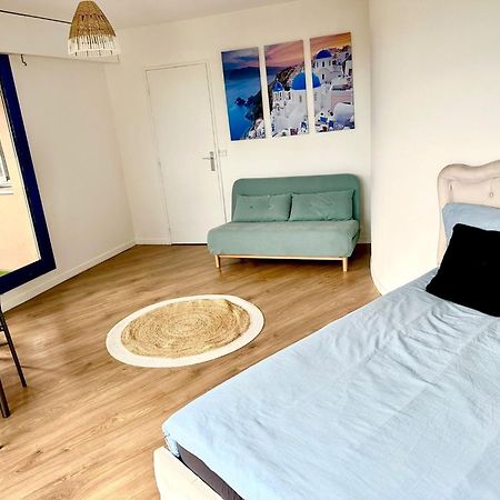 Paris La Defense - Santorin Apartment With Jacuzzi Courbevoie Dış mekan fotoğraf
