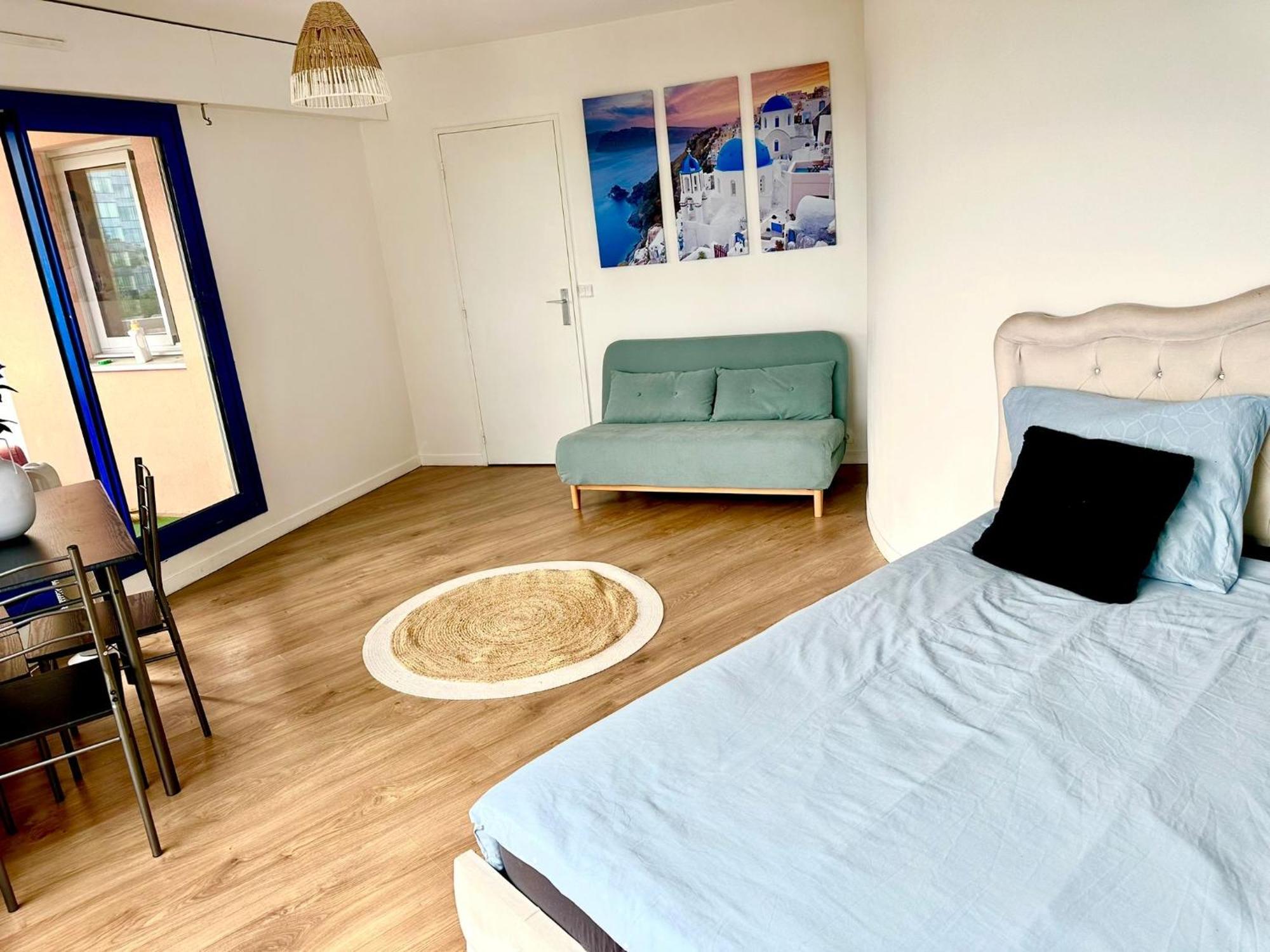 Paris La Defense - Santorin Apartment With Jacuzzi Courbevoie Dış mekan fotoğraf